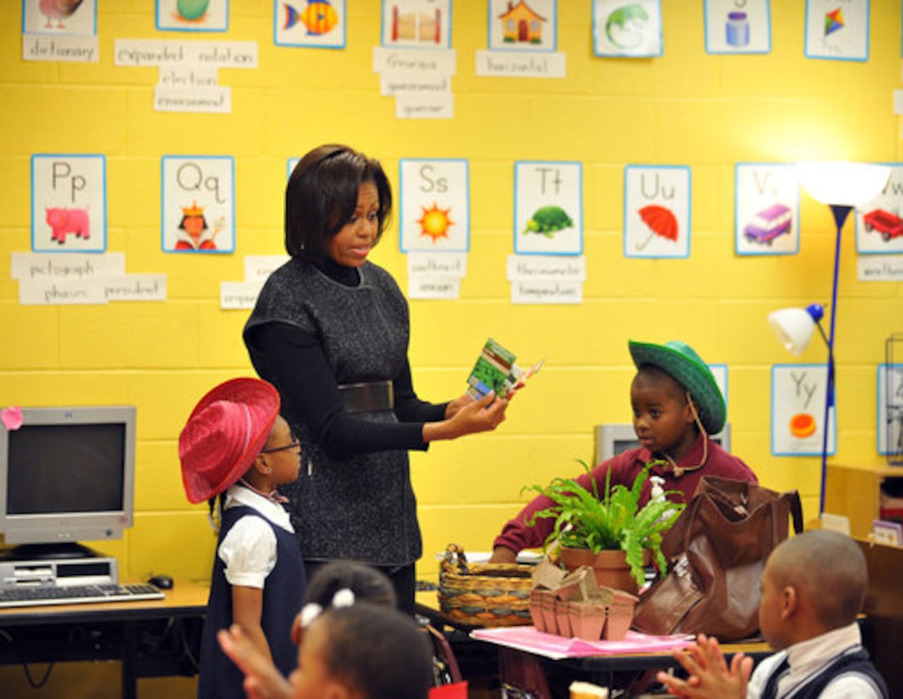 First lady Michelle Obama visits Atlanta