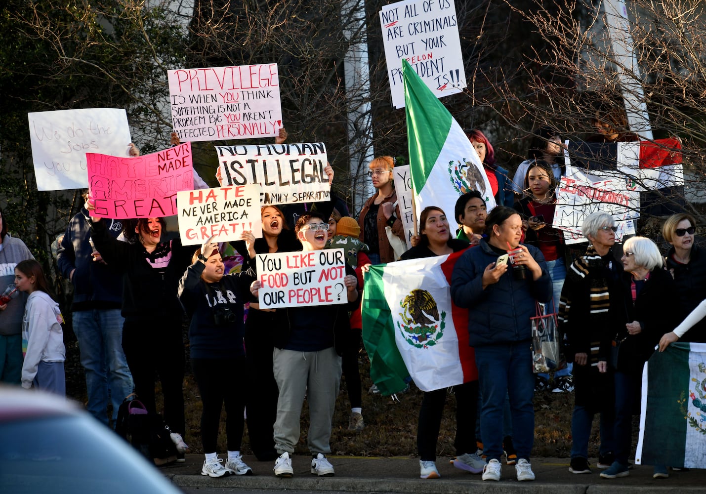 Immigration policy prompts protests