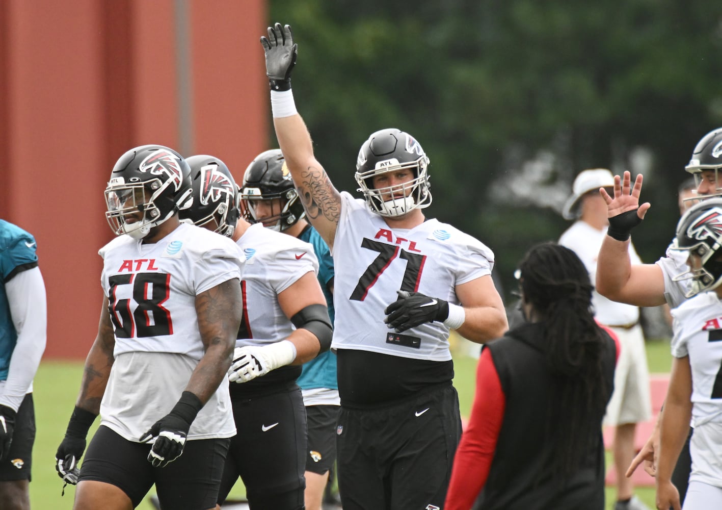 Falcons training camp photo