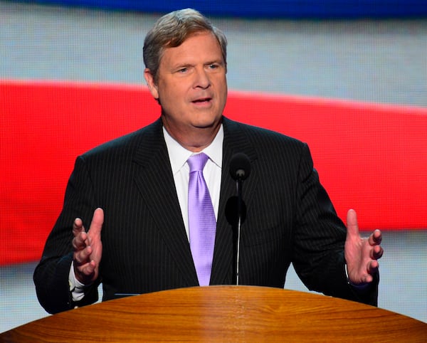 Agriculture Secretary Tom Vilsack testifies today before the Senate Agriculture Committee on the Biden administration’s outlook on the 2023 Farm Bill. (Harry E. Walker/TNS)