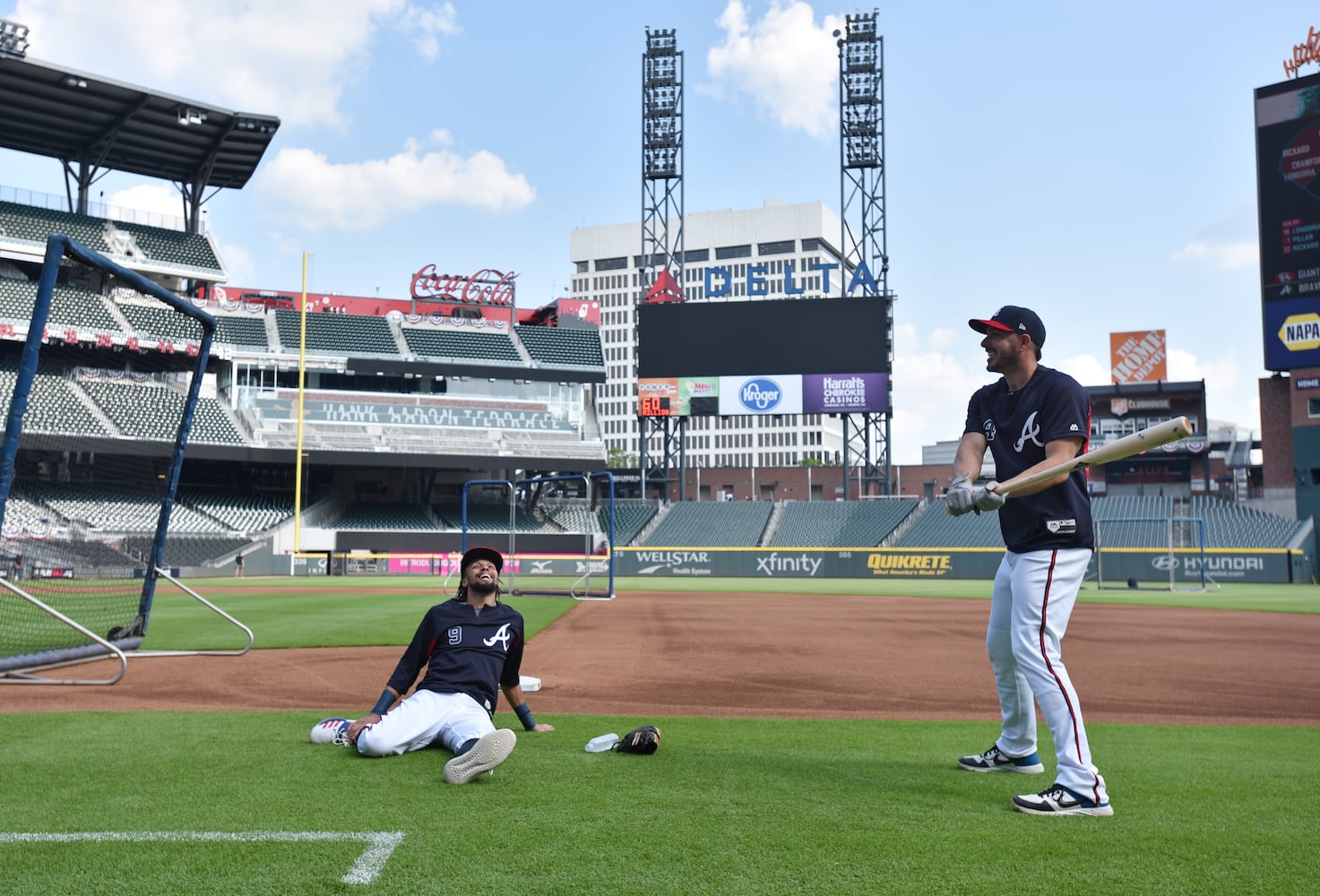 Photos: Braves’ first playoff game is just around the corner