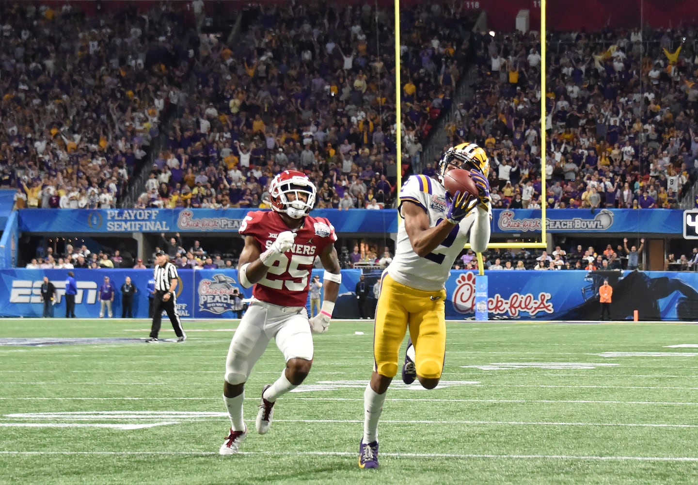 Photos: LSU, Oklahoma meet in Peach Bowl in Atlanta