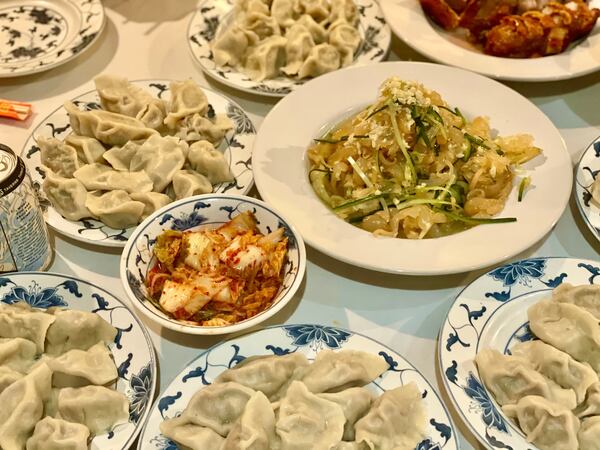 Jiaozi, Chinese dumplings, have been excavated in tombs thousands of years old looking the same as those made today. Since 1979, Pyng Ho serves them steamed or fried.
Courtesy of Steve Jou