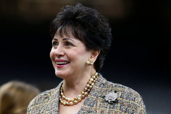 New Orleans Saints owner Gayle Benson is close friends with the local archbishop.