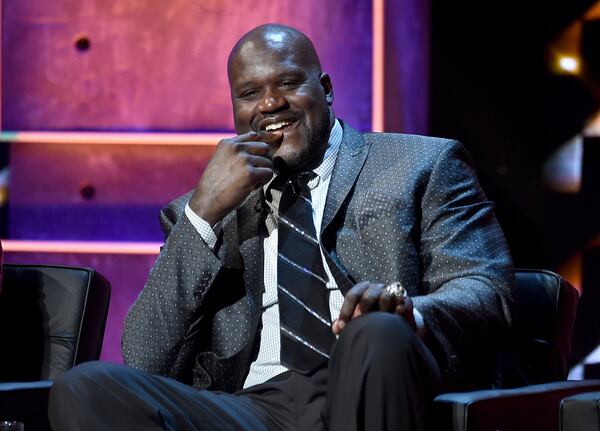 Shaq at the Justin Bieber roast at Sony Pictures Studios on March 14, 2015 in Los Angeles, California. The Comedy Central Roast of Justin Bieber will air on March 30, 2015 at 10:00 p.m. ET/PT.