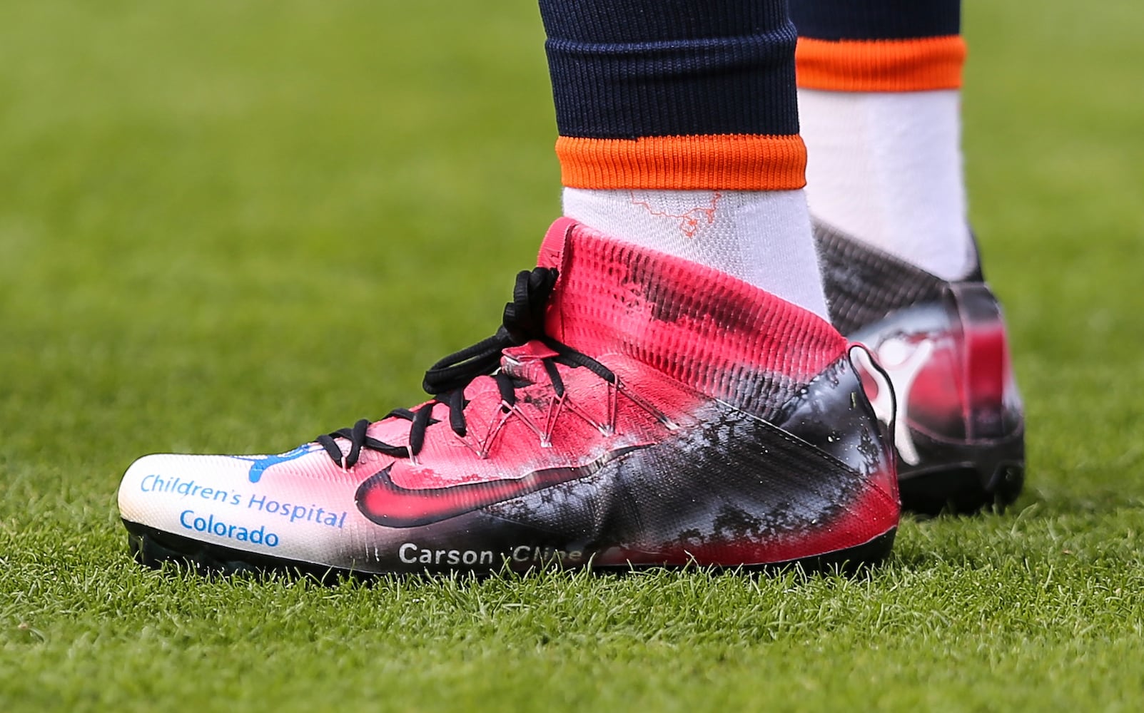 NFL players wear unique cleats