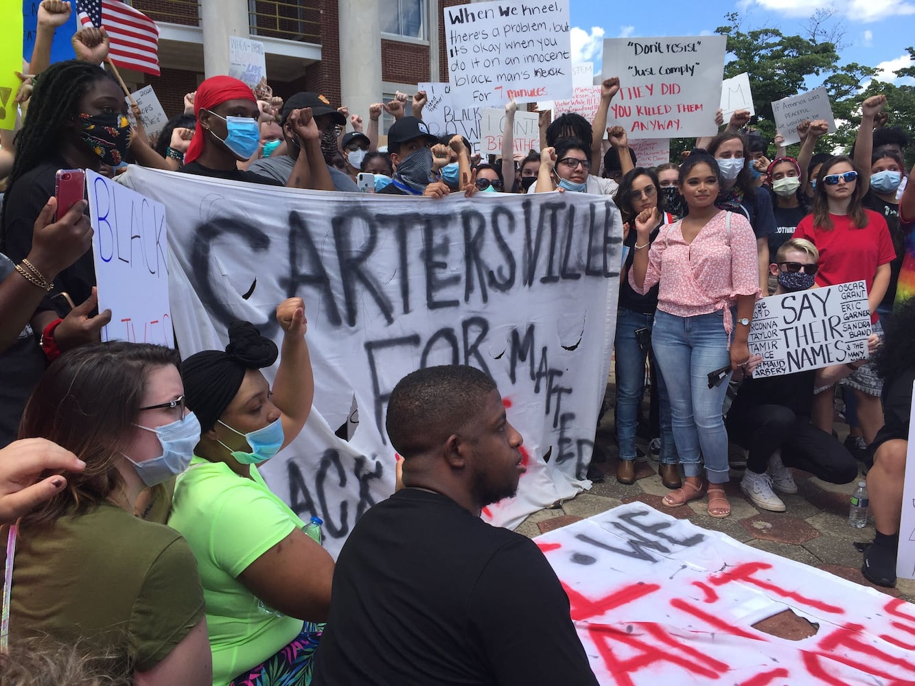 PHOTOS: Atlanta braces for second night of protests