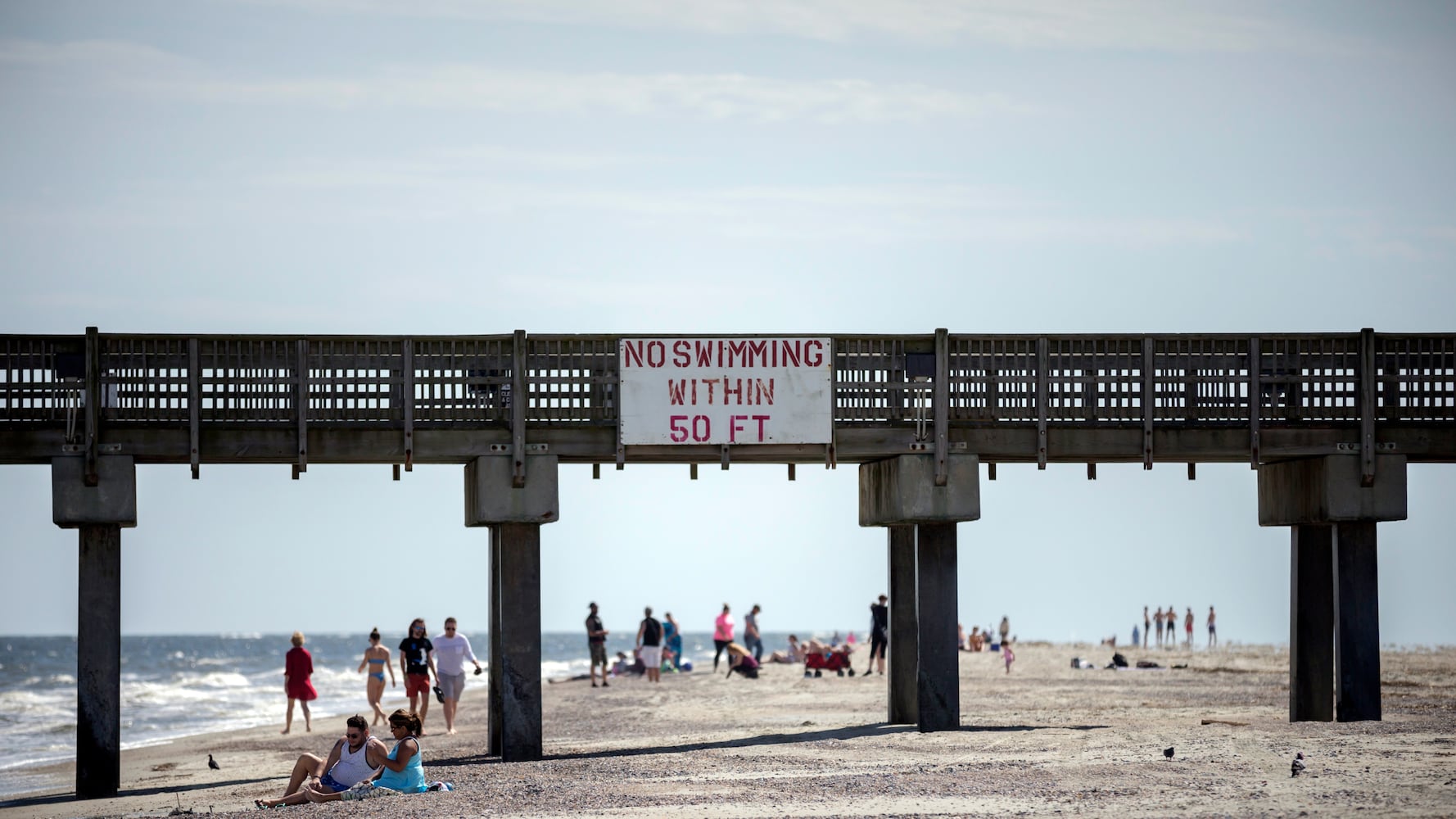 PHOTOS: Tybee Island beach amid Georgia’s shelter-in-place order