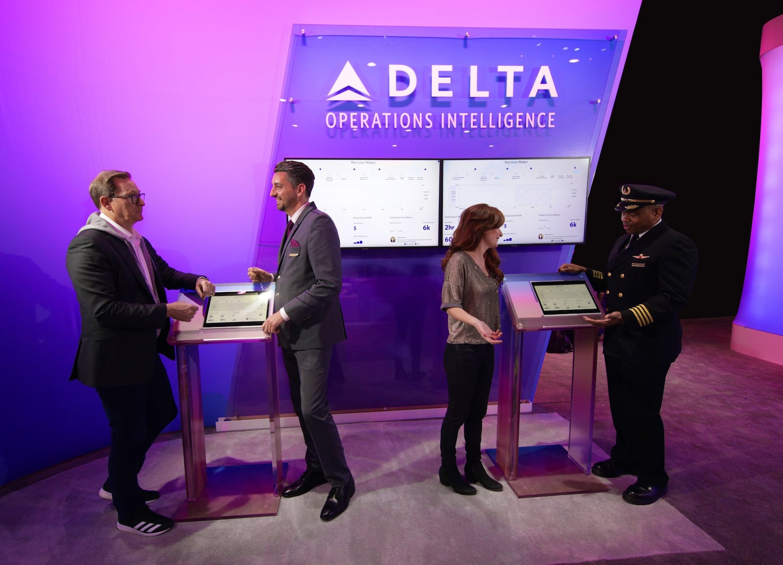 Delta at CES. Source: Delta