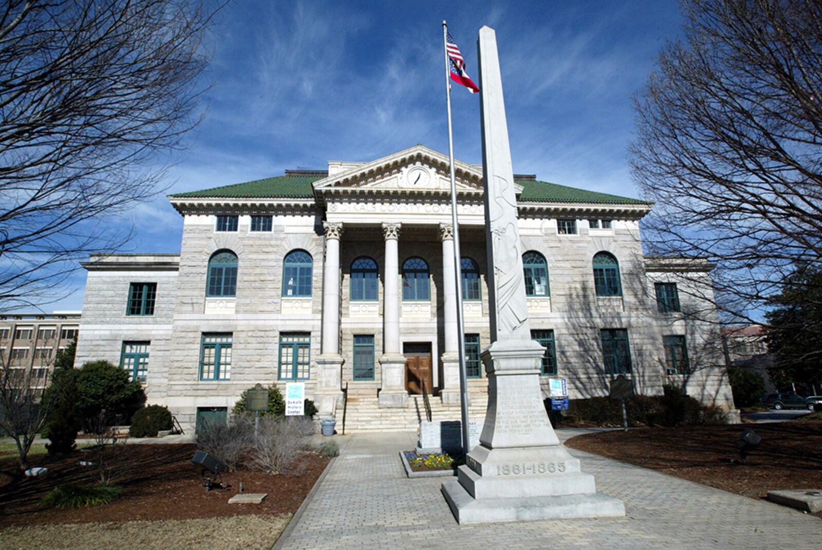 The Dekalb Confederate monument was built in 1908 on what is today’s Decatur Square. (Keith Hadley / AJC file)