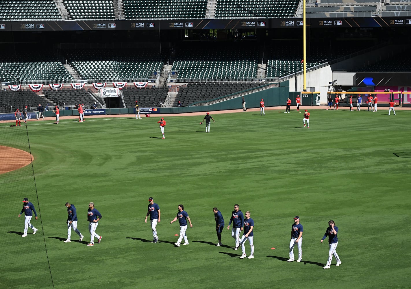 Game 1 of NLDS - Braves vs. Phillies