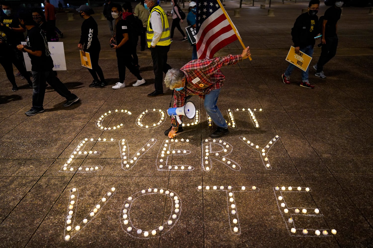 Photos: U.S. Protests over vote counting as US awaits result