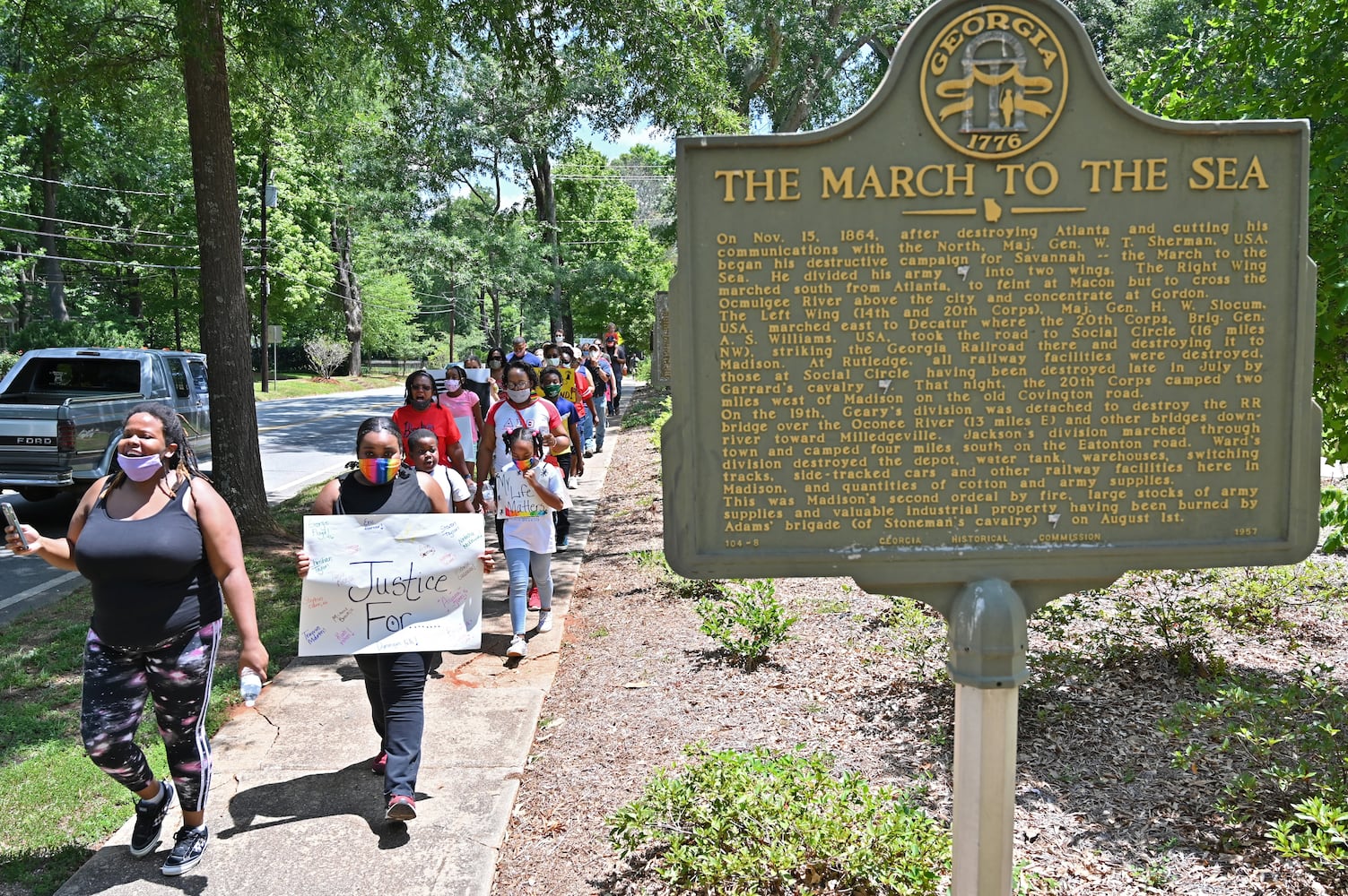 Protests come to rural Georgia