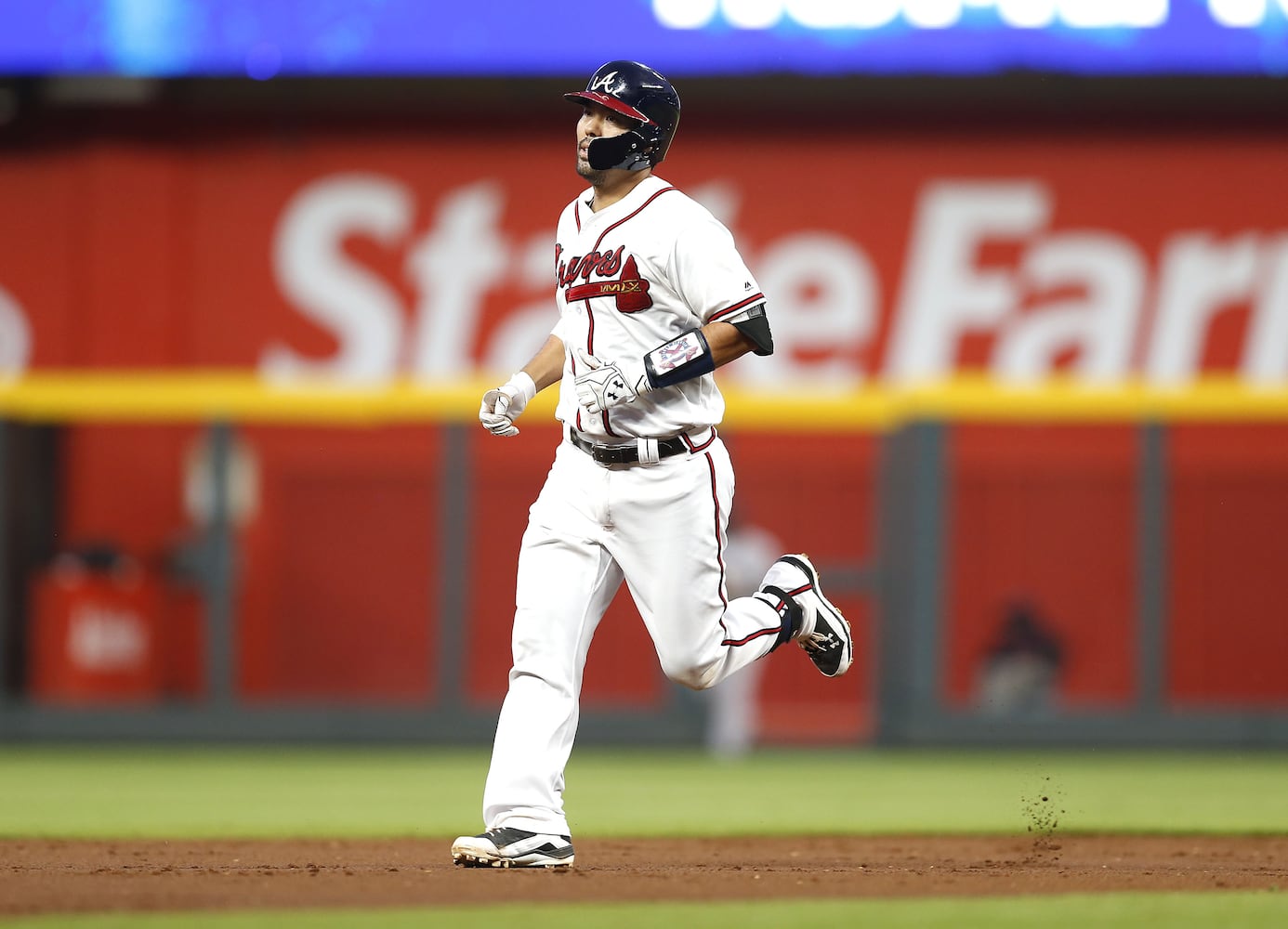 Photos: Braves take on the Red Sox