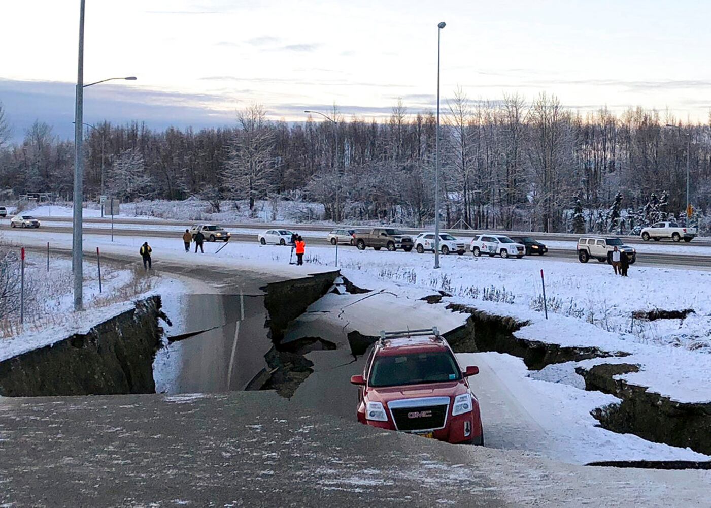 Photos: 7.0 earthquake rattles Anchorage, Alaska