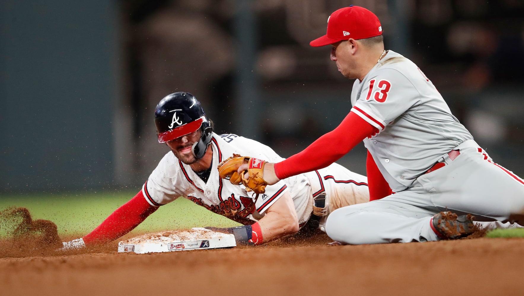 Photos: Lucas Duda has big hit as Braves beat Phillies