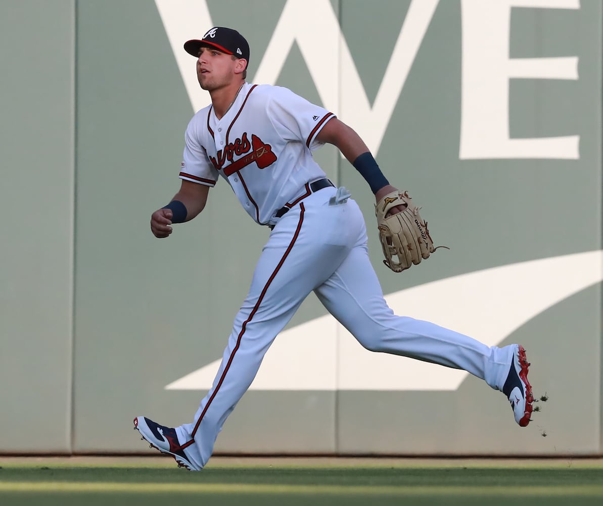 Photos: Braves’ Austin Riley crushes home run in his first game