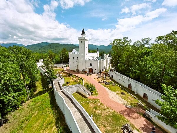 After 15  years of construction, Helen's Uhuburg Castle is opened to day visitors and overnight guests. 
(Courtesy of Blake Guthrie)