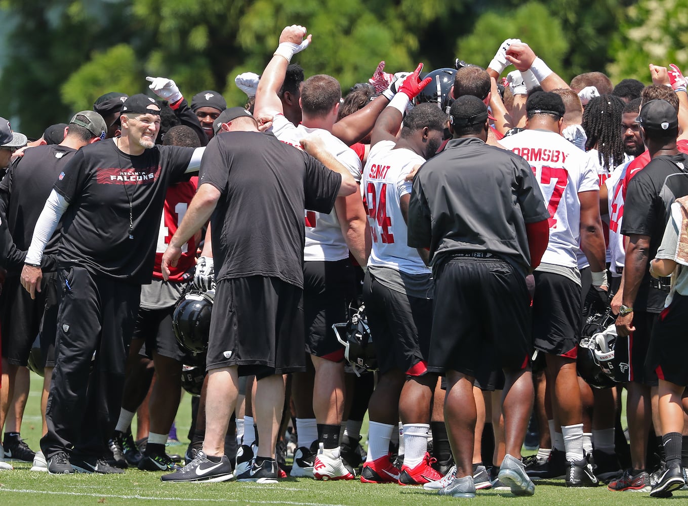 Photos: Falcons get a look at rookies at mini-camp