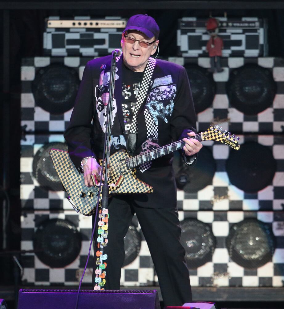 -- Cheap Trick
The legendary Rod Stewart energized a sold out crowd at Ameris Bank Amphitheatre on Wednesday, August 31, 2022 with Cheap Trick as the opening act.
Robb Cohen for the Atlanta Journal-Constitution