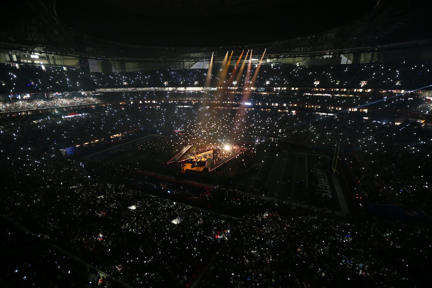 Super Bowl 53: Maroon 5, Travis Scott, Big Boi light up halftime show