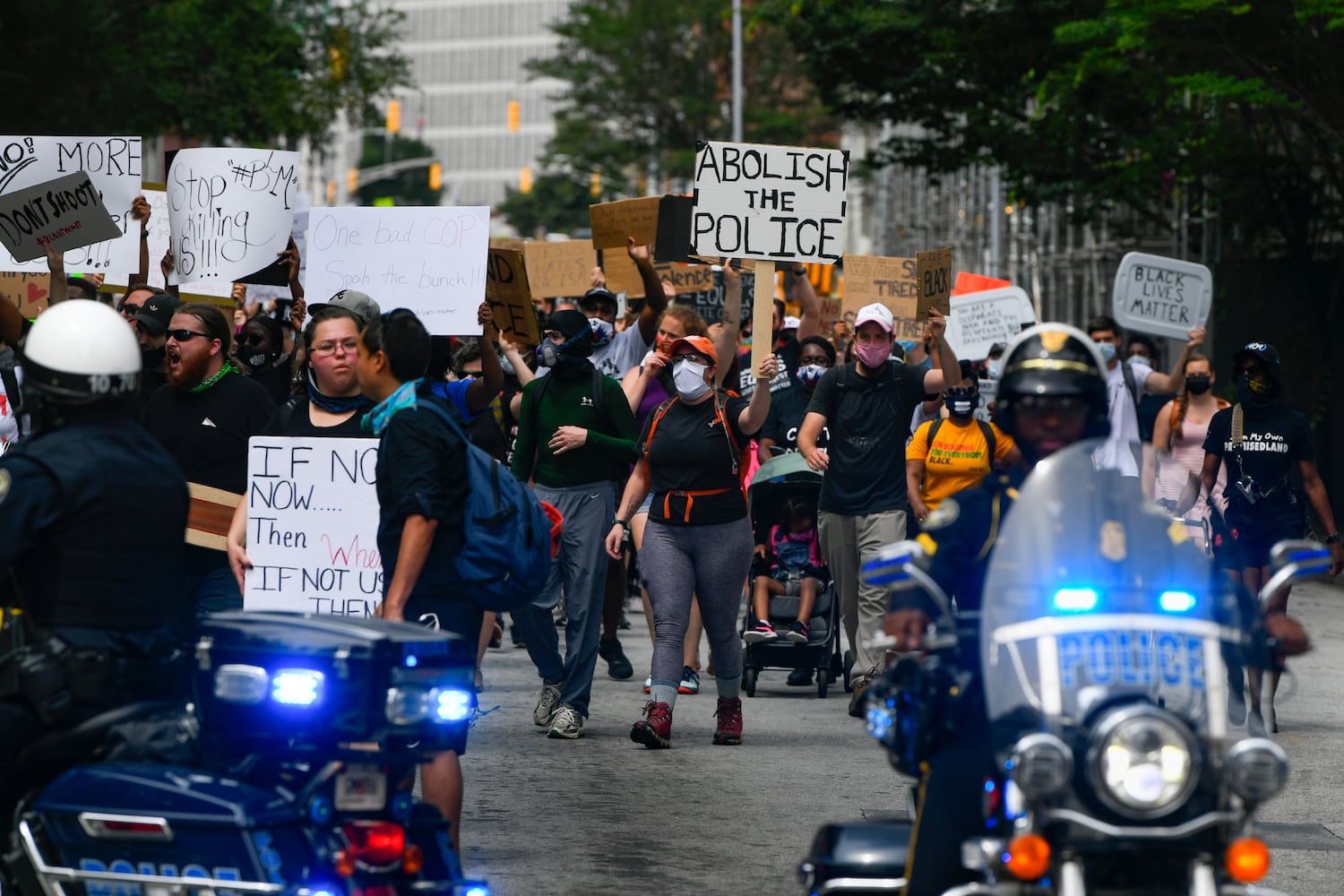 PHOTOS: Ninth day of protests in Atlanta