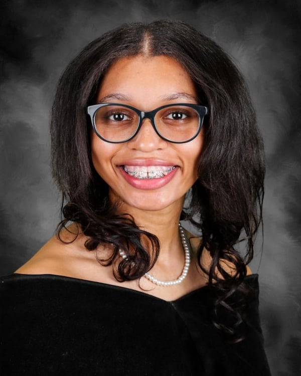 Leah Johnson is valedictorian at Columbia High School in DeKalb County. (Courtesy photo)