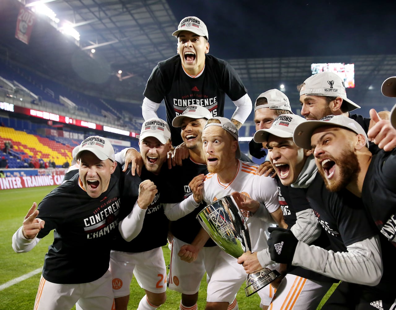 Photos: Atlanta United celebrates conference title, seeks more