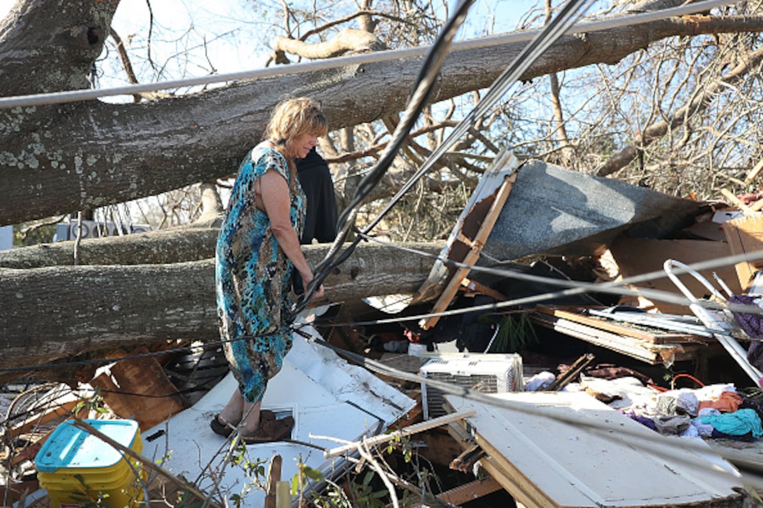 Photos: Hurricane Michael leaves behind path of destruction