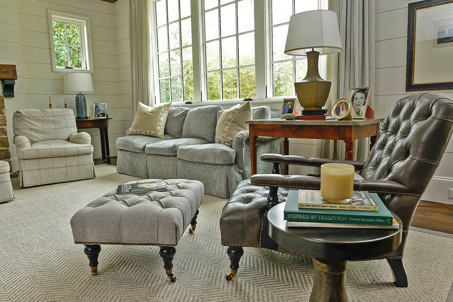 Photos: Buckhead family make a statement with new Virginia farmhouse-style abode