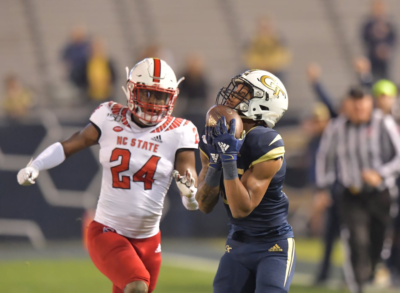 Photos: Jackets host Wolfpack in Thursday night game