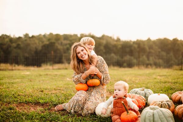 With an all-access wristband, visits can partake in farm games, hayrides and stroll through the pumpkin patch at Jaemor Farms.  
(Courtesy of Abby Stancil + Carli Jones for Jaemor Farms)