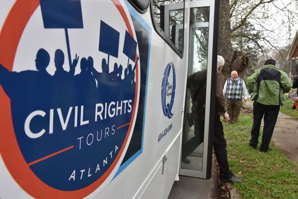 Tom Houck runs a tour business that focuses on Atlanta’s history in the civil rights movement. HYOSUB SHIN / HSHIN@AJC.COM