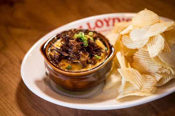 Spinach Dip with classic Ruffles potato chips. Photo credit- Mia Yakel.