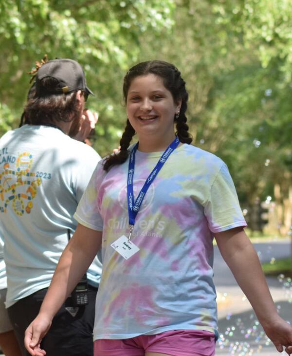 Audrey Koch at Camp Braveheart at age 13.  (Contributed)