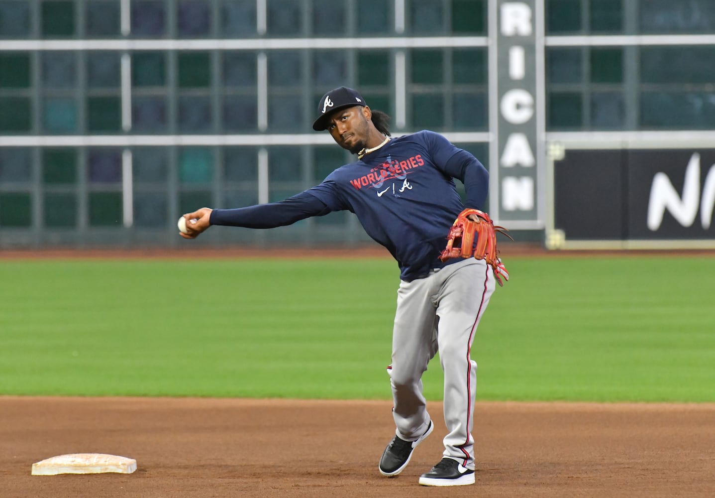 Braves World Series workout