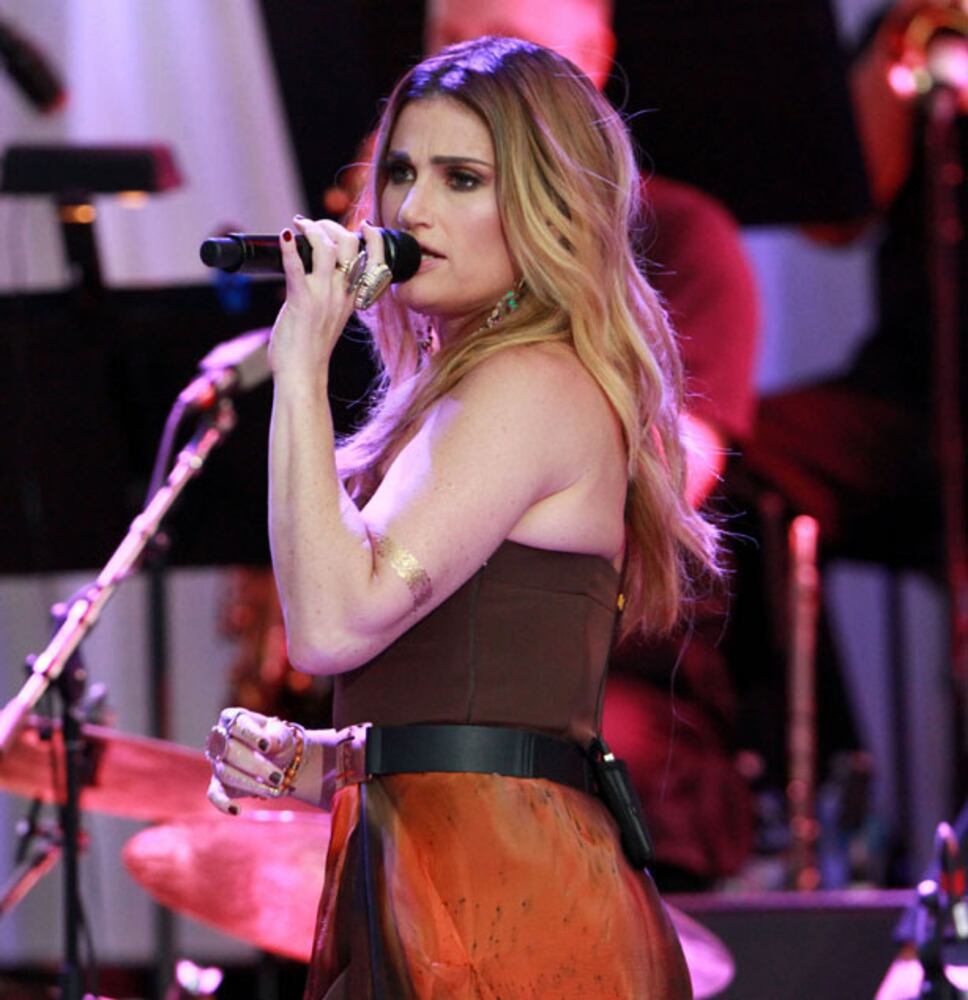 Idina Menzel performs at Chastain Park