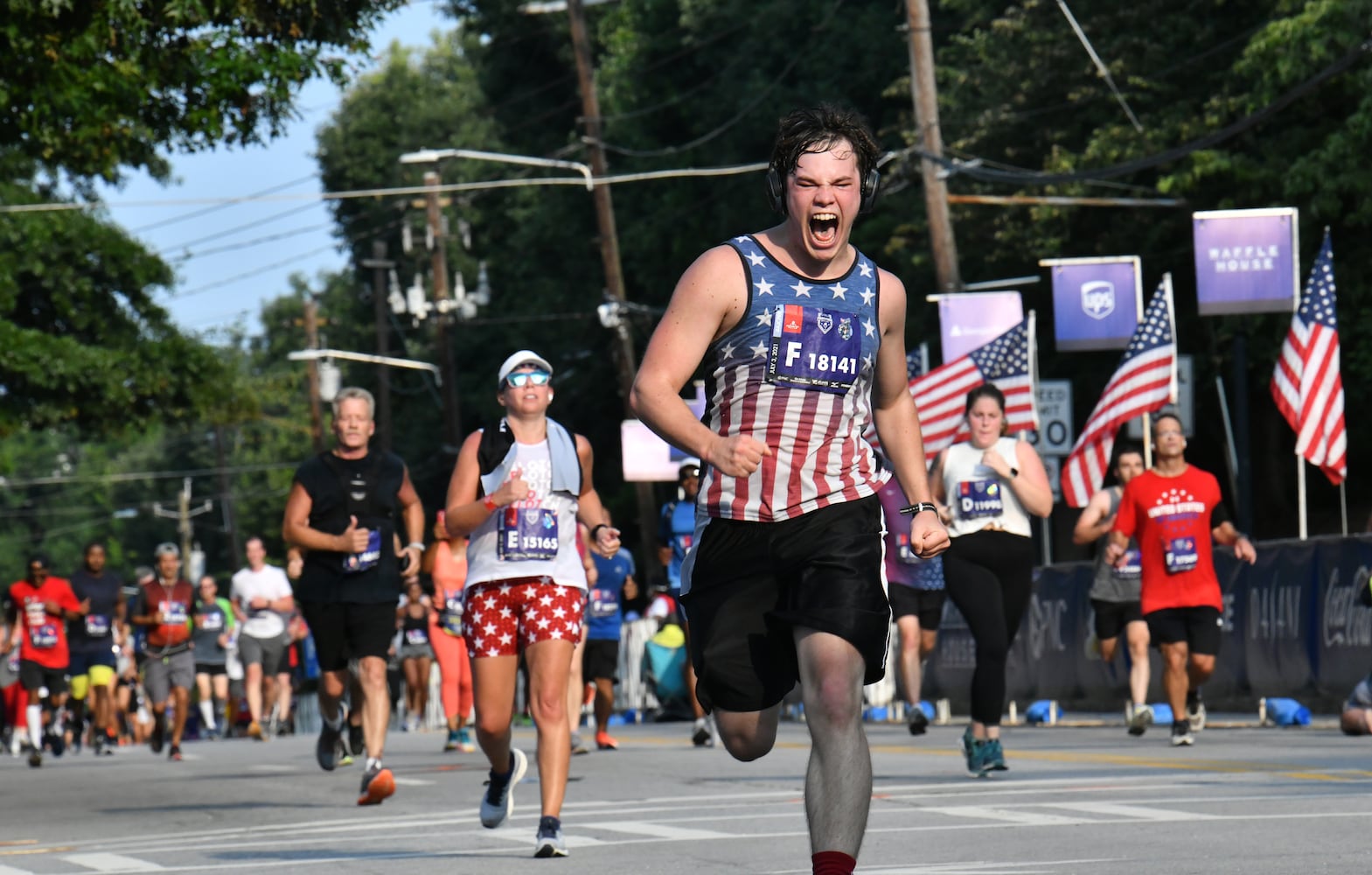 Peachtree Road Race photo