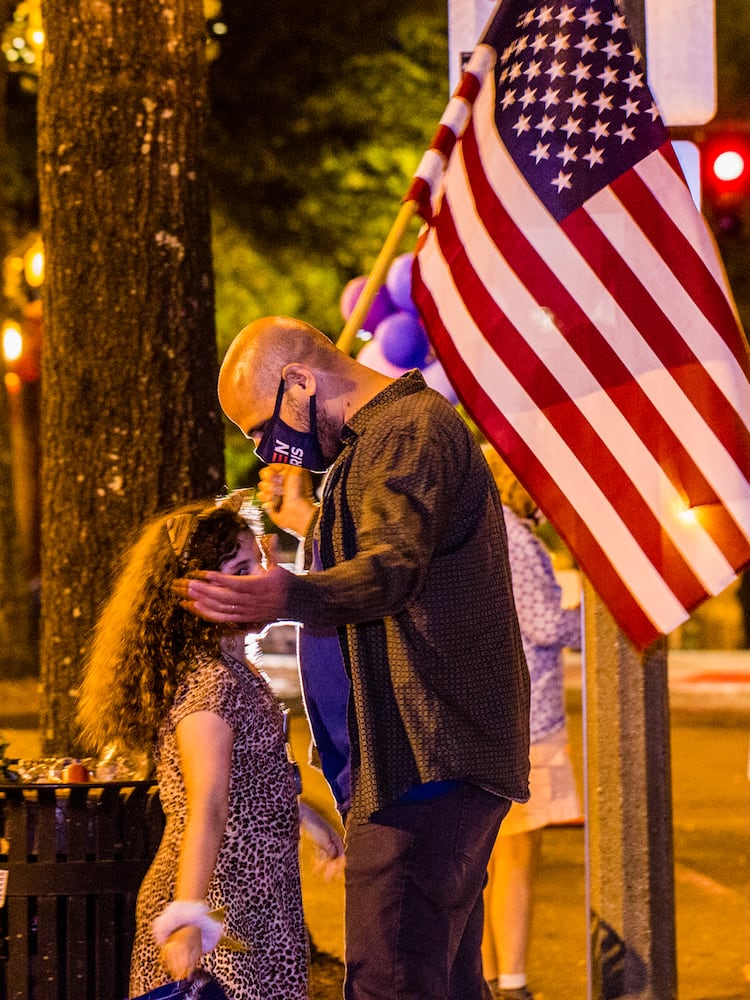 president elect Biden celebration