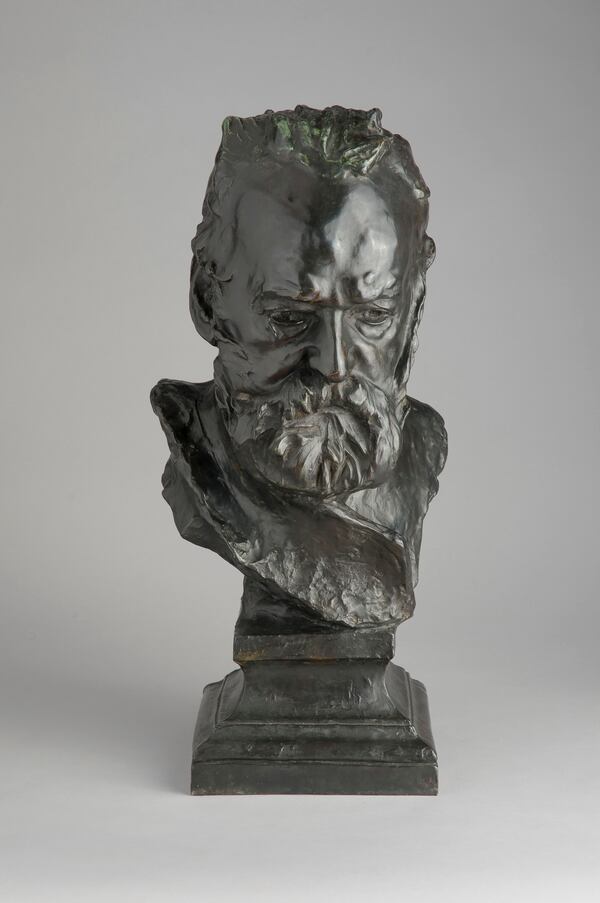 Auguste Rodin's bust of Victor Hugo (1883, cast 1900). Photo: Courtesy of High Museum