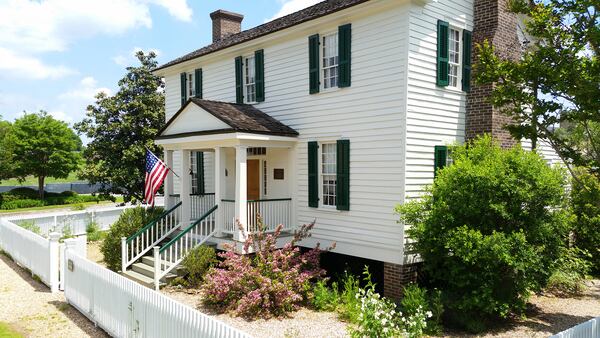 The William Root House in Marietta. 
Photo courtesy of the Cobb Landmarks and Historical Society