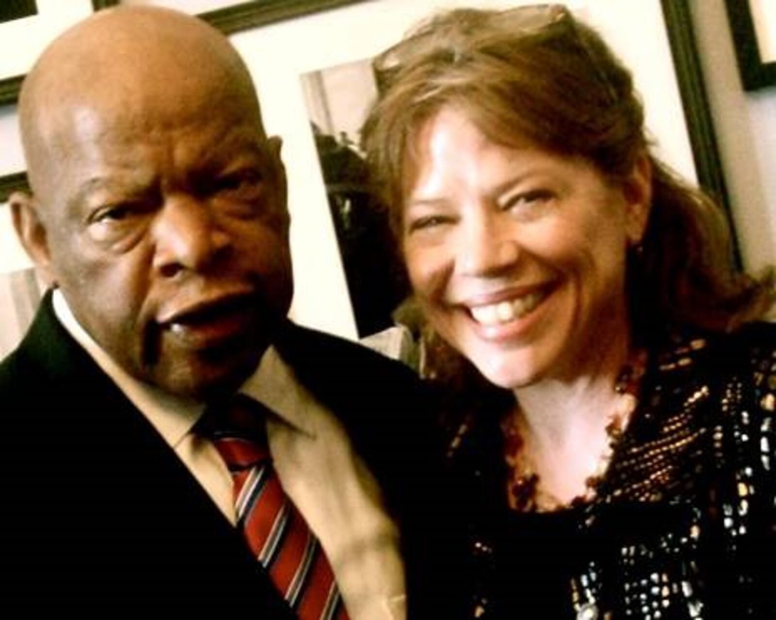 Elizabeth Wallace and John Lewis