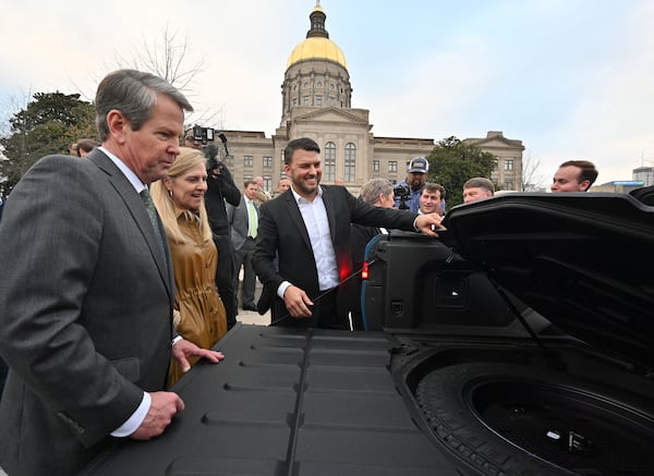 Gov. Brian Kemp speaks little about measures in the works during a legislative session, so when he does talk, the lawmakers are more inclined to listen. That happened after some legislators expressed a desire to punish Rivian after it delayed construction of the $5 billion electric vehicle plant it plans to build in east Georgia. Kemp called for “cooler heads to prevail” and warned that any rash action could deter other economic development projects. So far, any punitive effort has fallen by the wayside. (Hyosub Shin/The Atlanta Journal-Constitution/TNS)