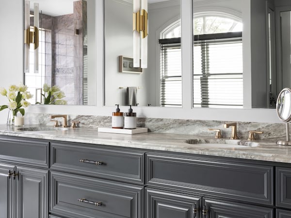 If you're a fan of gray, there are ways to use the color without going overboard, says interior designer Erika Hollinshead Ward. Photo: Robert Peterson