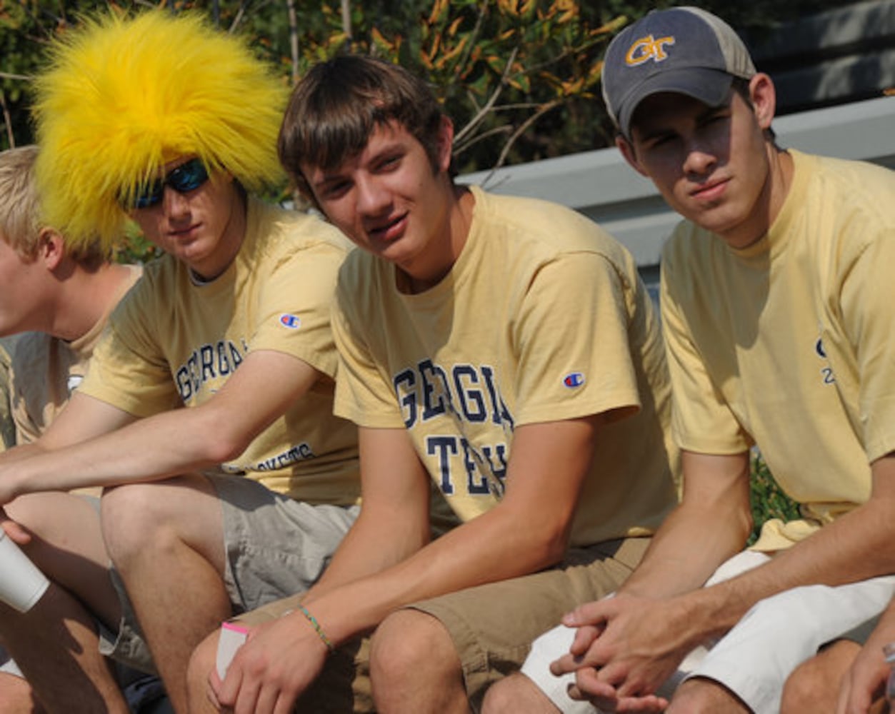 Tailgating in Black and Gold