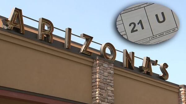 Arizona’s is located near The Mall at Stonecrest.