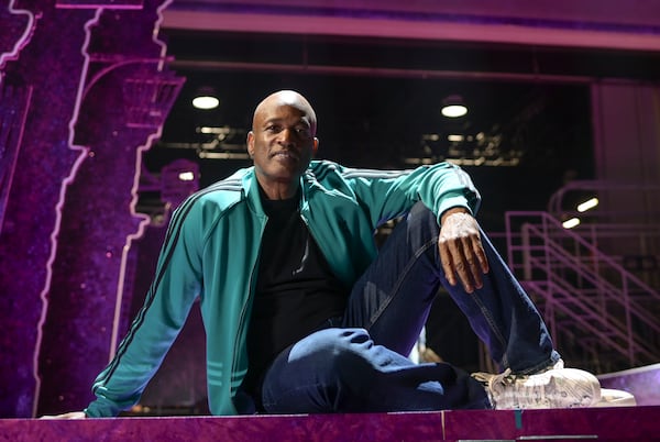 Kenny Leon, director of Trading Places The Musical at Alliance Theatre in Atlanta on Thursday, May 12, 2022. (Natrice Miller / natrice.miller@ajc.com)