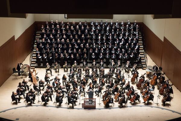 In its first appearance next season, the ASO Chorus will help perform Mahler’s Symphony No. 8, “Symphony of a Thousand,” in November. Contributed by Jeff Roffman