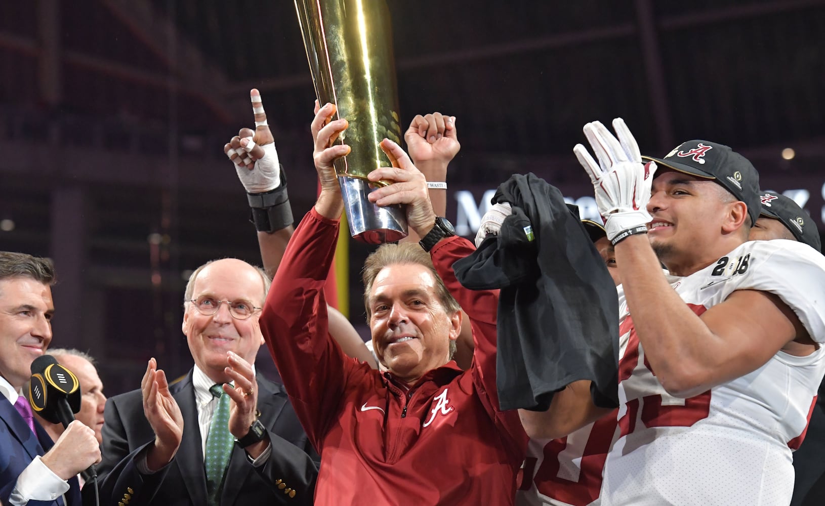 Nick Saban AJC 2018