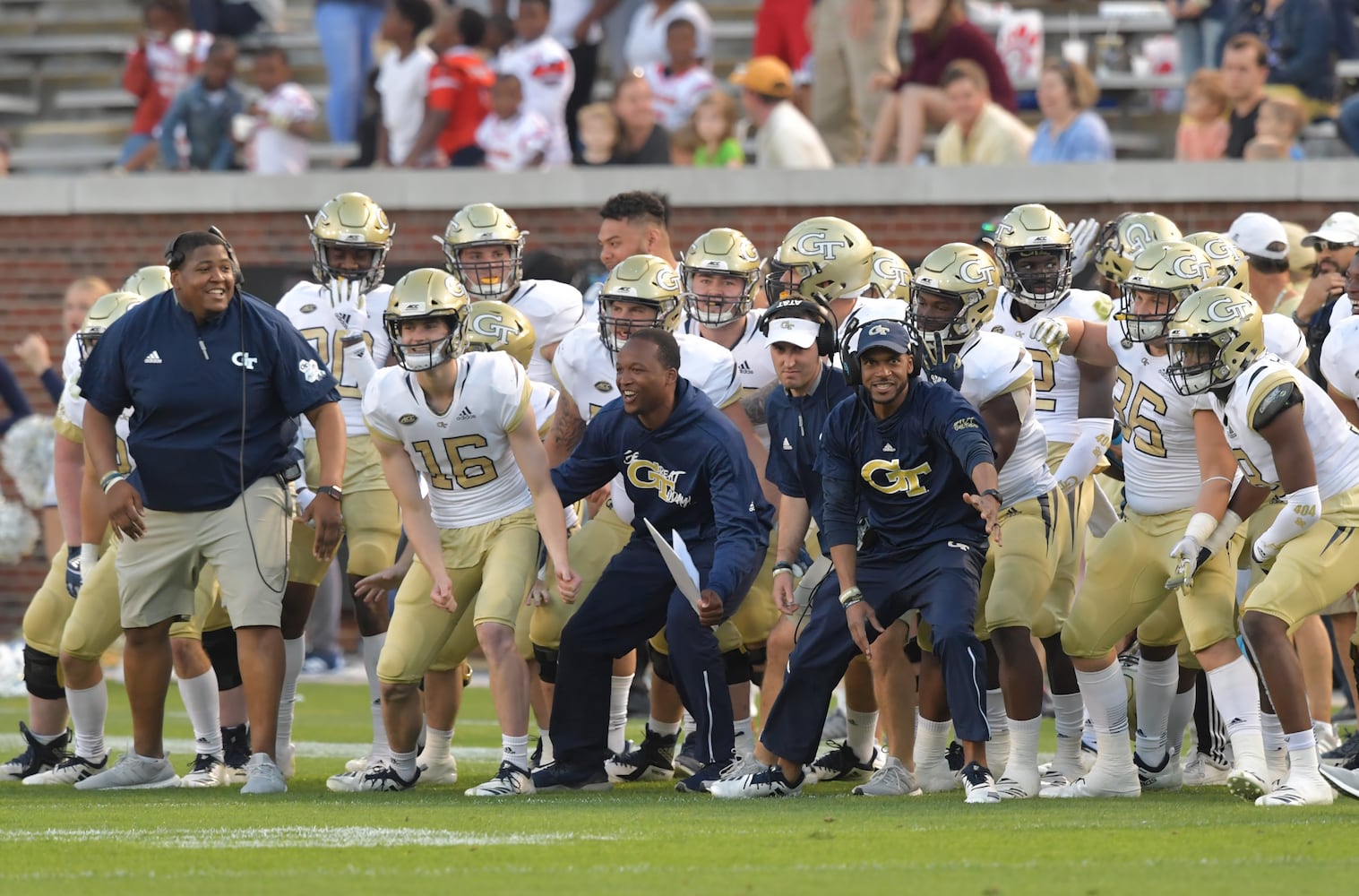 Photos: Jackets play football spring game